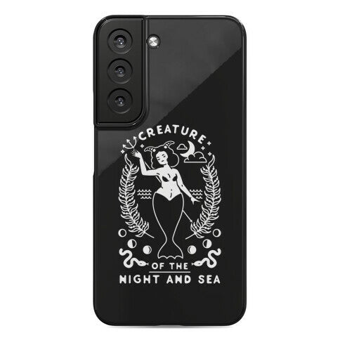 Creature of the Night and Sea Phone Case