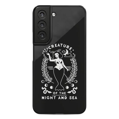 Creature of the Night and Sea Phone Case