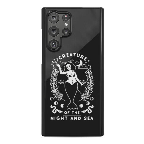 Creature of the Night and Sea Phone Case