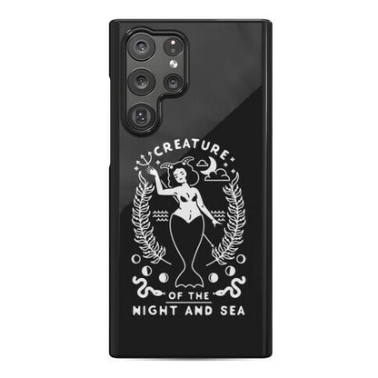 Creature of the Night and Sea Phone Case