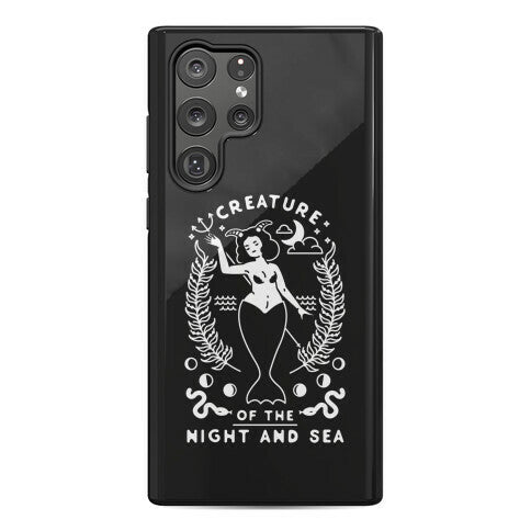 Creature of the Night and Sea Phone Case
