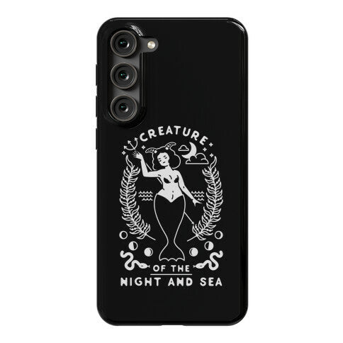 Creature of the Night and Sea Phone Case