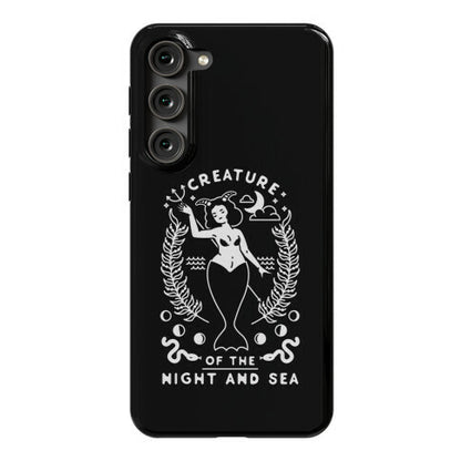 Creature of the Night and Sea Phone Case