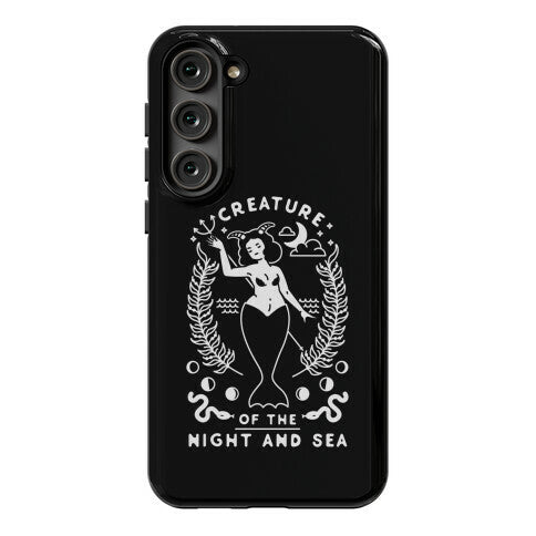 Creature of the Night and Sea Phone Case