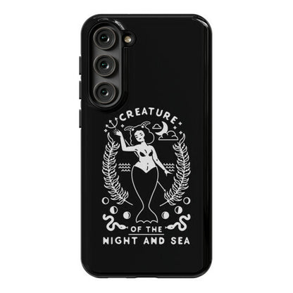 Creature of the Night and Sea Phone Case