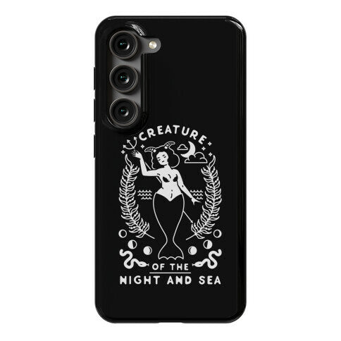 Creature of the Night and Sea Phone Case