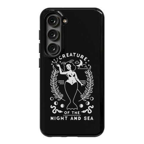 Creature of the Night and Sea Phone Case