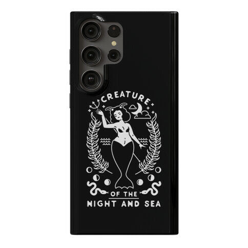 Creature of the Night and Sea Phone Case