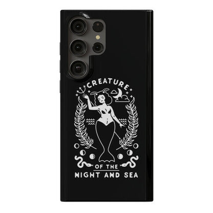 Creature of the Night and Sea Phone Case