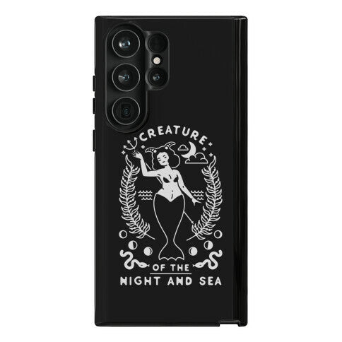 Creature of the Night and Sea Phone Case
