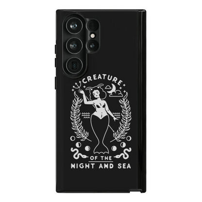 Creature of the Night and Sea Phone Case