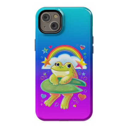 90's Rainbow Frog Phone Case