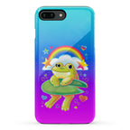 90's Rainbow Frog Phone Case