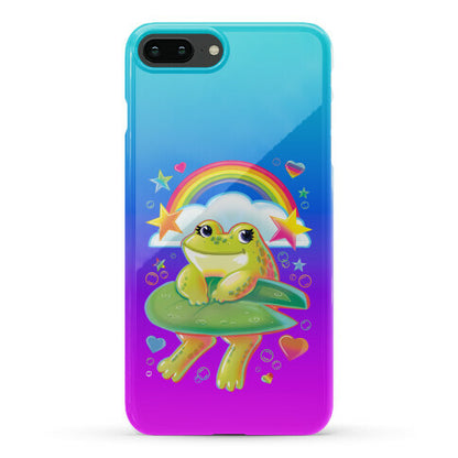 90's Rainbow Frog Phone Case