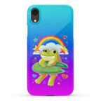 90's Rainbow Frog Phone Case