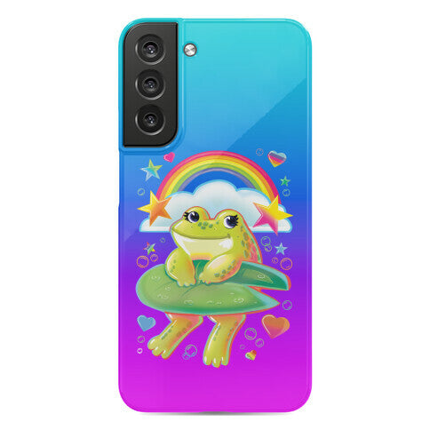 90's Rainbow Frog Phone Case