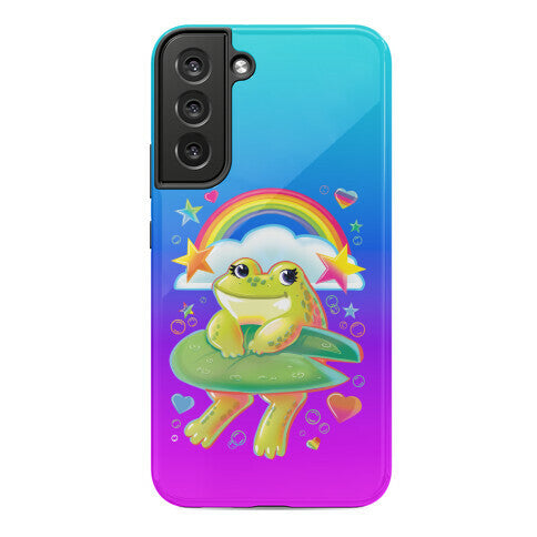 90's Rainbow Frog Phone Case