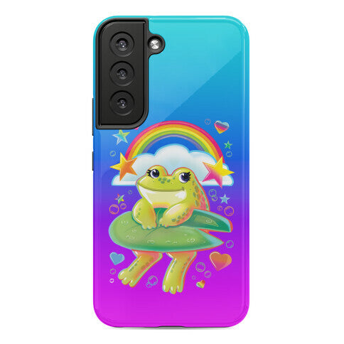 90's Rainbow Frog Phone Case