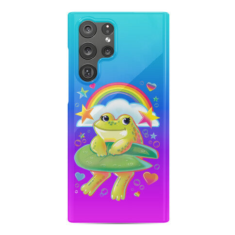 90's Rainbow Frog Phone Case