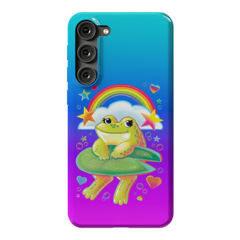 90's Rainbow Frog Phone Case