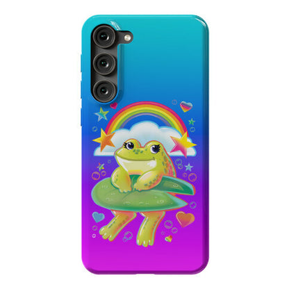90's Rainbow Frog Phone Case