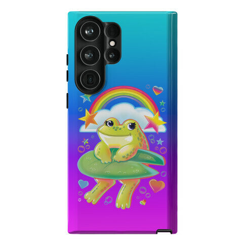 90's Rainbow Frog Phone Case