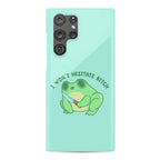 I Won't Hesitate Bitch Frog Phone Case