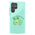 I Won't Hesitate Bitch Frog Phone Case