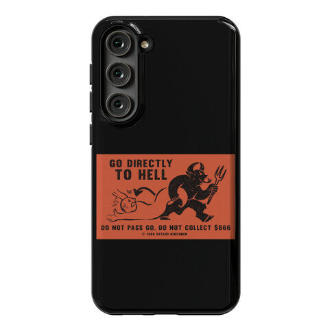 Go Directly To Hell Phone Case