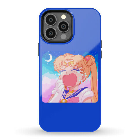 Crying Usagi Sky Phone Case