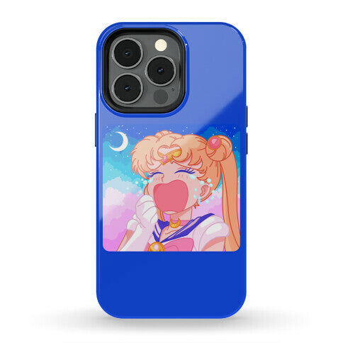 Crying Usagi Sky Phone Case