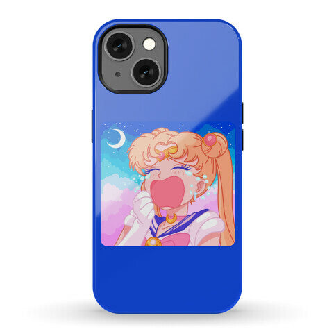 Crying Usagi Sky Phone Case