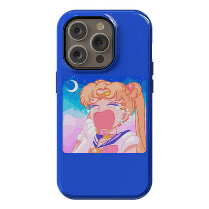 Crying Usagi Sky Phone Case