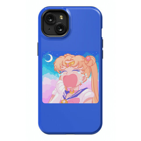 Crying Usagi Sky Phone Case