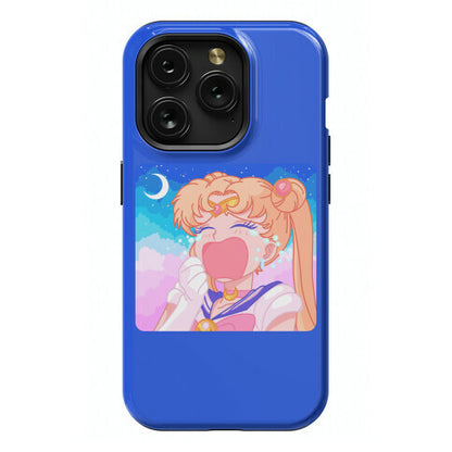 Crying Usagi Sky Phone Case