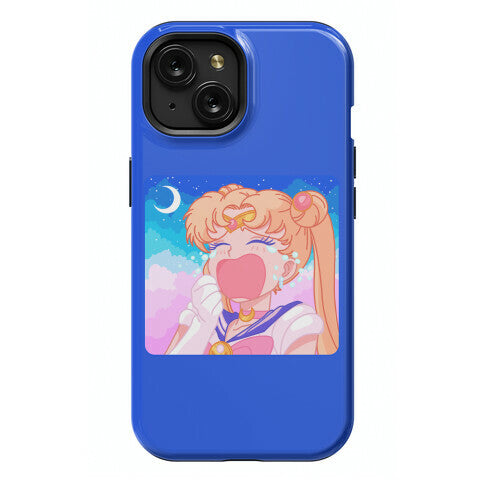 Crying Usagi Sky Phone Case