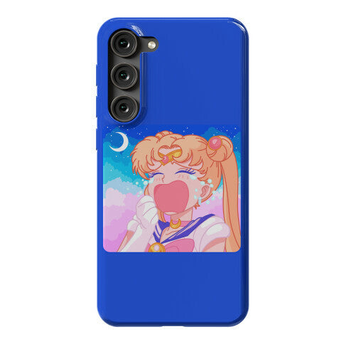 Crying Usagi Sky Phone Case