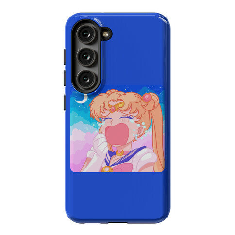 Crying Usagi Sky Phone Case