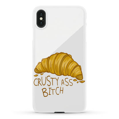 Crusty Ass Bitch Croissant Phone Case