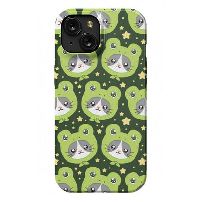 Frog Hat Cat Phone Case