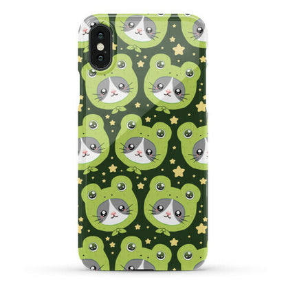 Frog Hat Cat Phone Case