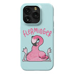 Derpy Flamingo Flerminger Phone Case