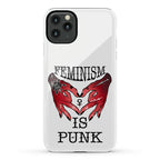 Feminism Is Punk Phone Case