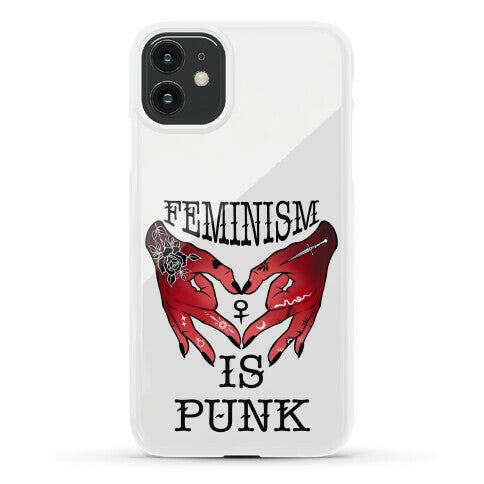Feminism Is Punk Phone Case