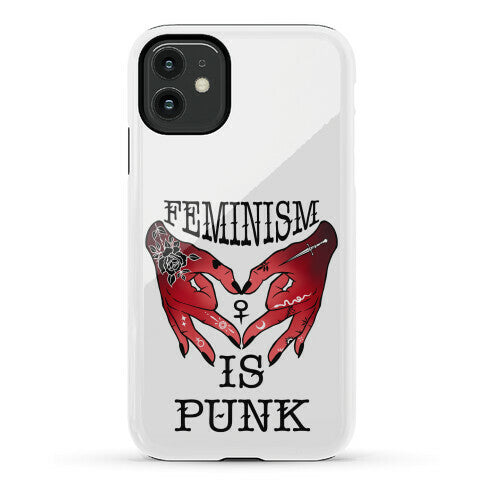 Feminism Is Punk Phone Case