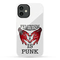 Feminism Is Punk Phone Case
