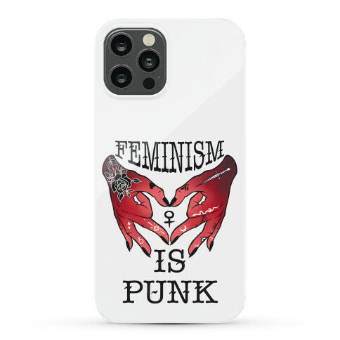 Feminism Is Punk Phone Case
