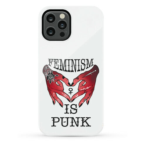 Feminism Is Punk Phone Case