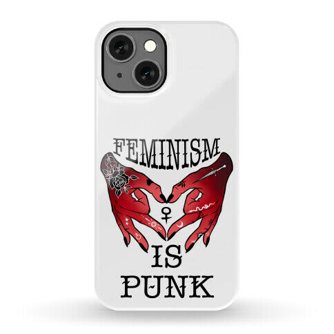 Feminism Is Punk Phone Case