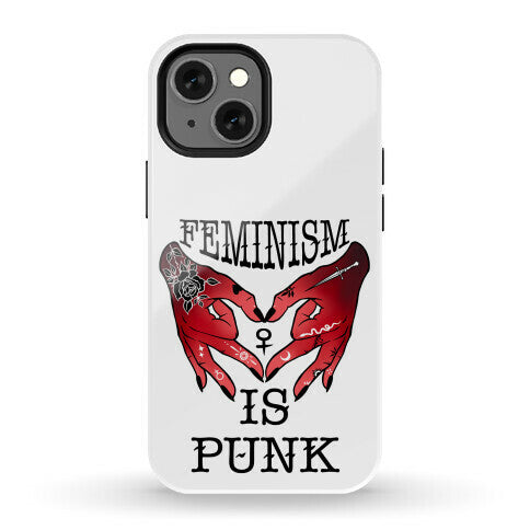 Feminism Is Punk Phone Case